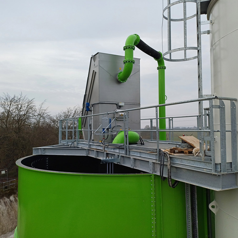 tecnoidea impianti spazzamento stradale pre-trattamento fisico vaglio