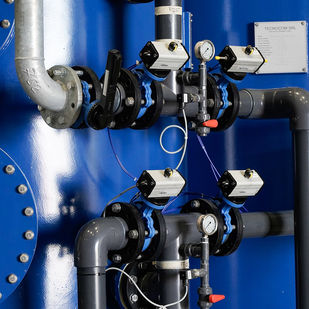 tecnoidea impianti trattamento terziario rendere l-acqua conforme