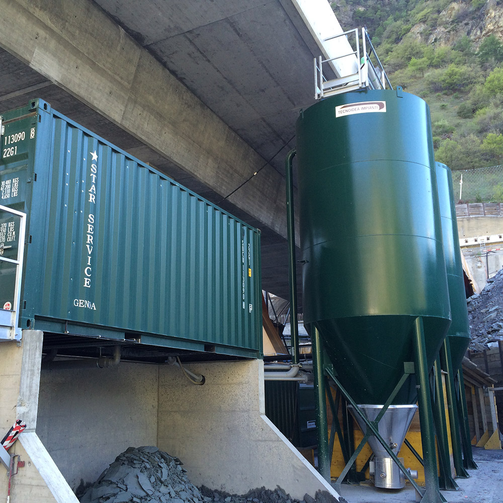 tecnoidea impianti tunneling perforazioni disidratazione proporzionata